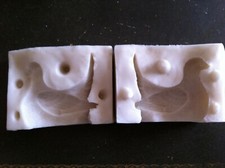 Moule Silicone COLOMBE, sucre coulé, pâte à Sucre, chocolat, Déco Relief 8X6