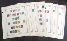 FRANCE - COLLECTION DE TIMBRES OBLITÉRÉS SUR PAGES - ENTRE 1871 et 1942