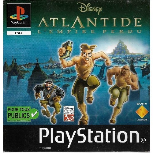 Jeu ps1 atlantide empire - ps1,