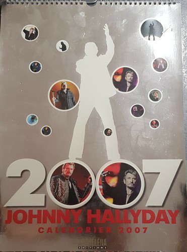 Calendrier johnny hallyday - calendrier,