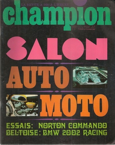 Champion 1968 bmw - champion, 2002