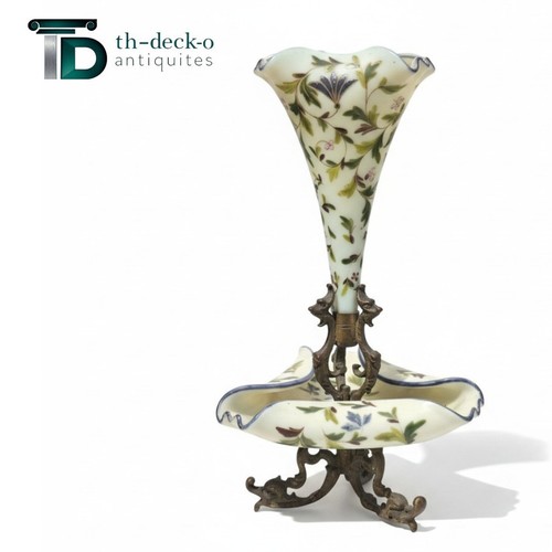 Vase soliflore opaline emaille - vase,