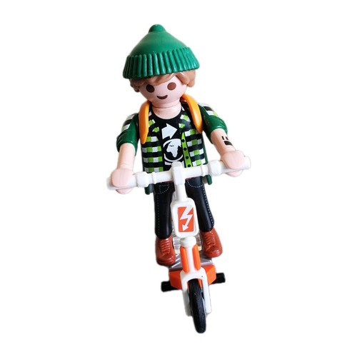 Playmobil garçon bonnet vert - bonnet,