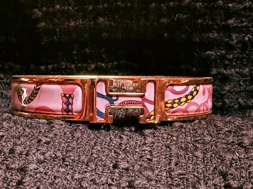 Nwt hermes clic enamel - gm, h