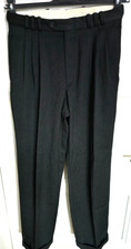 PANTALON HABILLE HOMME NOIRE TAILLE 36 TBE