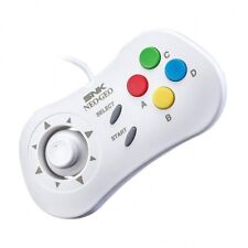Manette blanche SNK pour Mini borne Console Rétro NEO GEO SNK - NEUF