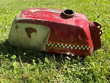 Ancien réservoir essence MOTO SUPER PEUGEOT  Déco Vintage Garage Bidon huile