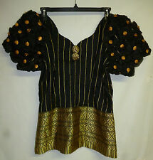 Boubou africain tunique noir