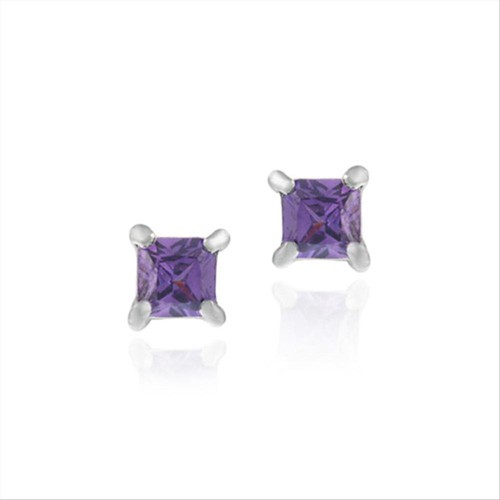 Argent sterling amethyst - sterling,