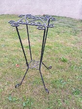 ANCIENNE SELLETTE EN FER FORGE ANNEES 50/60