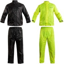 Combinaison Impermeable Textile Anti Pluie Blouson Pantalon Moto Motard Touring