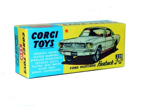 Corgi toys boîte - , box