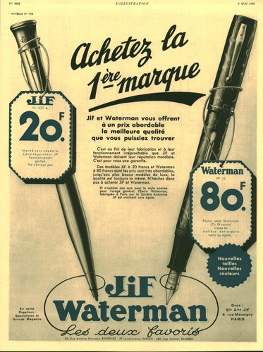 Publicité ancienne jif - publicité,