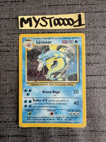 Carte pokemon léviator 102 - pokemon, 6/102