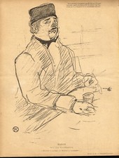 RARE REVUE Le RIRE 1 ILLUSTRATION TOULOUSE LAUTREC  N° 117 1897 12 pages