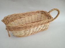 Ancien porte bouteille de vin panier en osier rotin verseur décanteur vintage 2