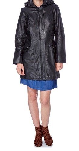 Isaco kawa parka veste - &,
