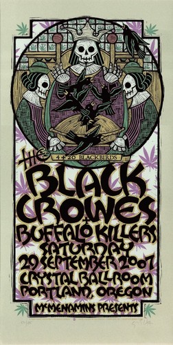 Mint signed black crowes - mint, &