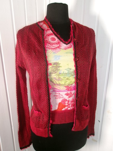 Pull tricot gilet - mohair, +