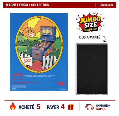 Magnet frigo pac - magnet, man
