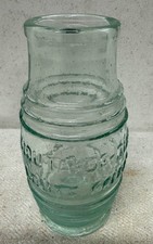 1 Pot de moutarde ancien en verre de Louis Frères Diaphane