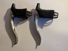 Paire de levier poignée de frein vélo de course enfant ancien vintage