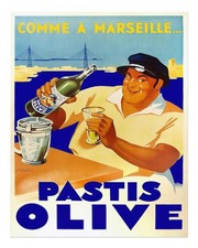 Affiche ancienne Marseille