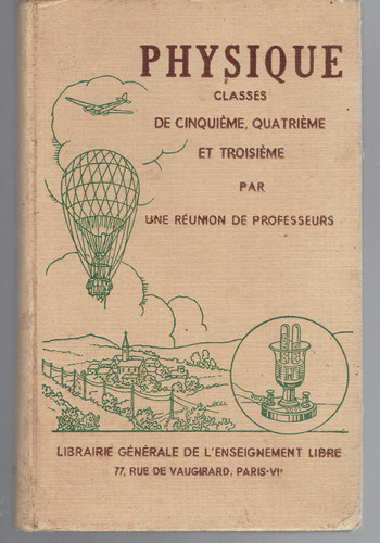 Manuel scolaire physique - manuel,