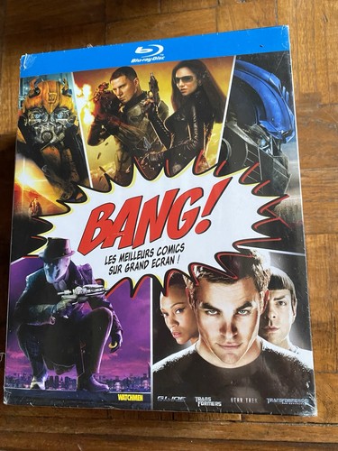 Coffret blu ray films comics - 5,