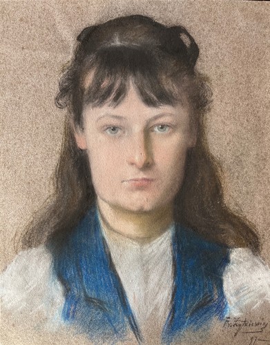 Tableau pastel portrait de - "portrait,