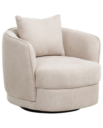 Fauteuil pivotant rétro glam - fauteuil,