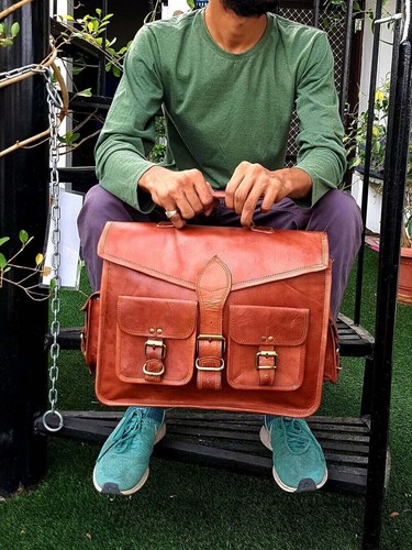 Cuir mallette sac - 17,