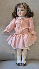 TRÈS BELLE GRANDE POUPÉE ANCIENNE BISCUIT TAILLE 48 cm TAILLE 3