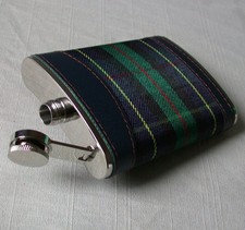 FLASQUE à ALCOOL WHISKY neuve en INOX non magnétique GOURDE 240 ml