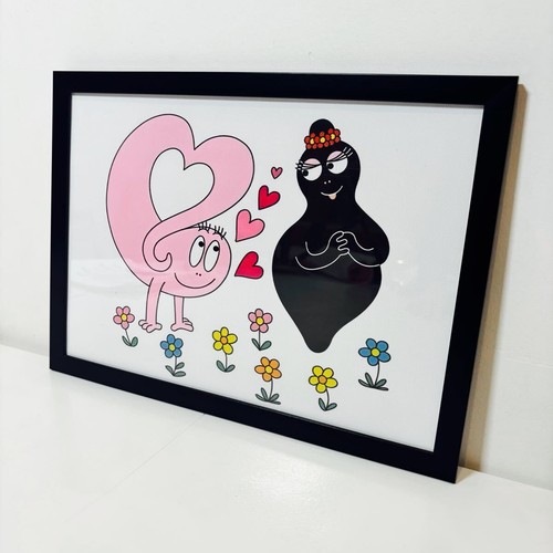 Framed poster barbapapa - framed, 9