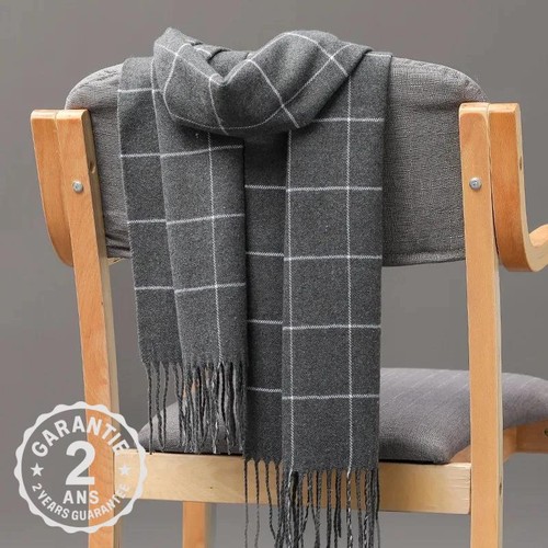 Echarpe homme carreaux - echarpe,