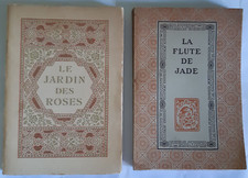 1942, Ed Piazza : SAADI  Le jardin des roses + F. TOUSSAINT La Flute de jade
