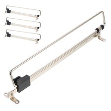  4 Pcs Tringle Penderie Extensible Tringles D'armoire Escamotables Dressing