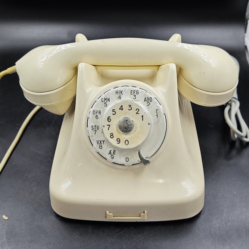 Téléphone disque rotatif - téléphone,