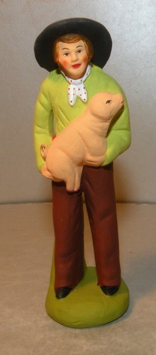 New man with pig - with, didier