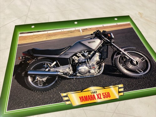 Yamaha xz550 1982 - xz, fiche