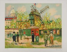 Maurice UTRILLO : Le moulin de