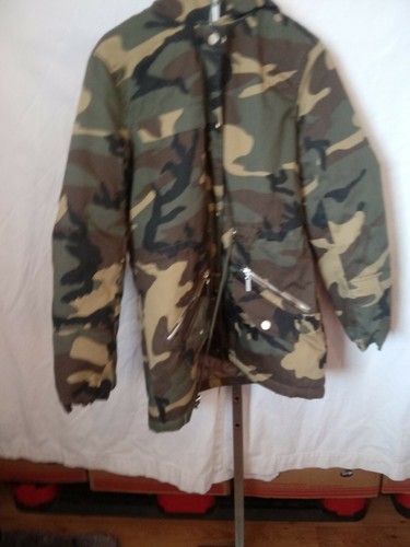 Puffy coat woman military - puffy, me