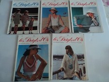 LES DOIGTS D'OR/ ENCYCLOPÉDIE PRATIQUE DES TRAVAUX D'AIGUILLES N° 18-20-21-22-23