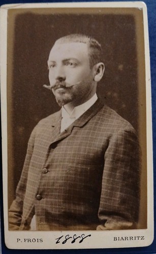 1888 cdv frois biarritz - cdv,