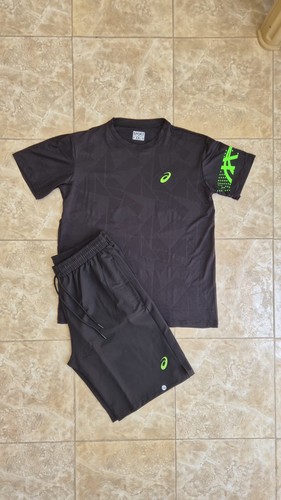 Ensemble short shirt asics - short, t-shirt