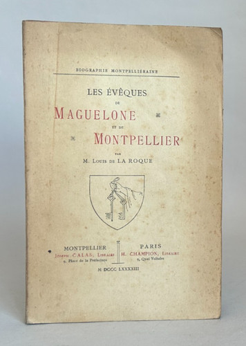 Les évêques maguelone et - évêques, de