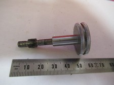 Antique Bausch Lomb Condenseur Pommeau Gear Microscope Pièce Comme sur la Photo