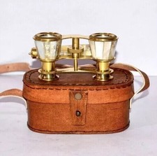Jumelles anciennes neuves en nacre télescope opéra nautique fonctionnel cadeau