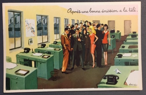 Carte postale humoristique - carte,